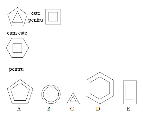 Test de abilitati in spatiu<br />
Citeste cu atentie instructiunile si studiaza cu atentie diagramele.<br />
<br />
